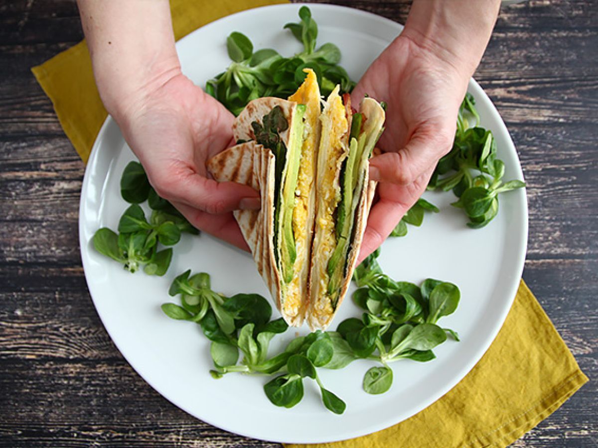 Brunssityylinen paahdettu wrap - Tortilla Wrap Hack - kuva 3