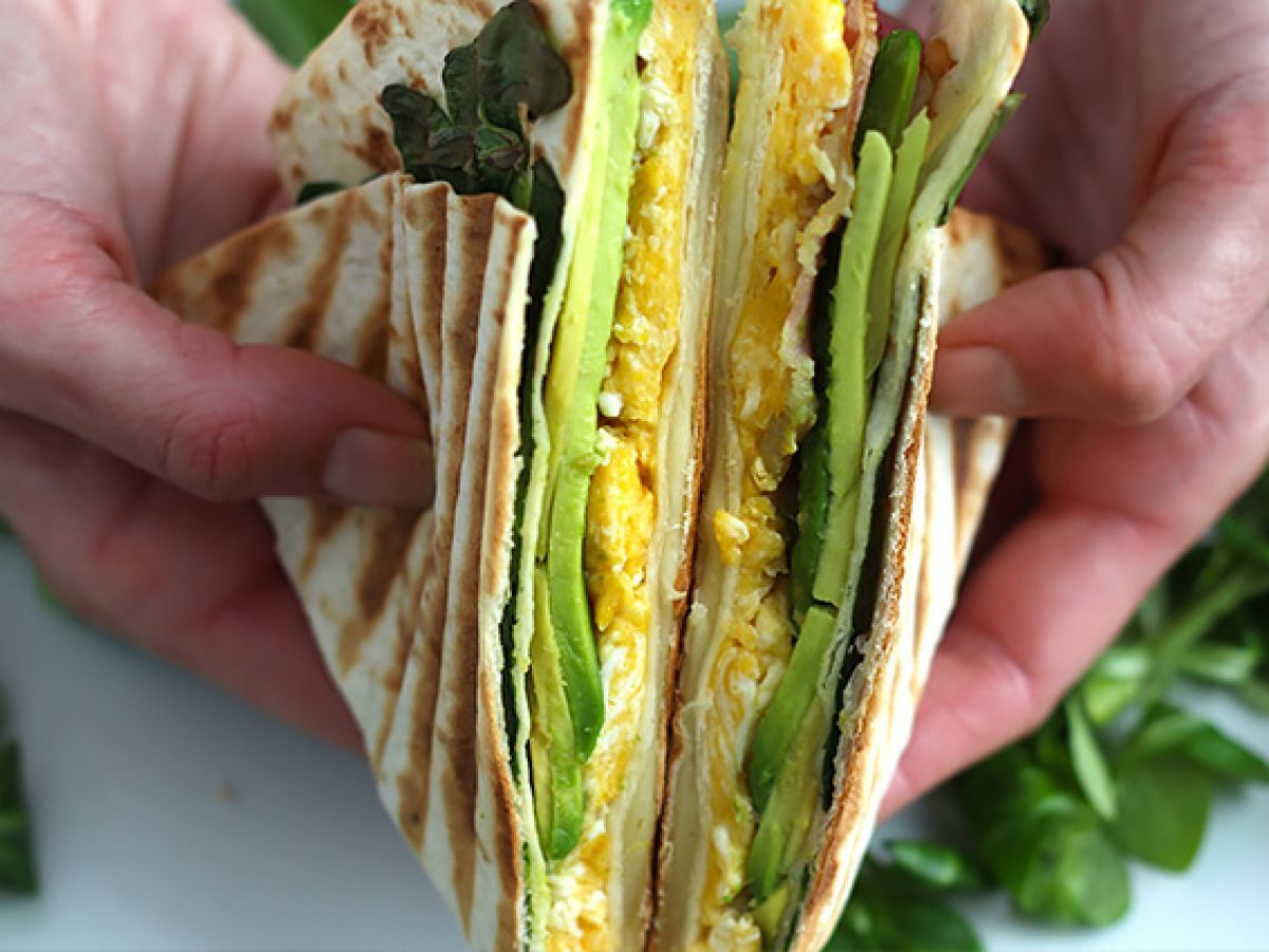 Brunssityylinen paahdettu wrap - Tortilla Wrap Hack - kuva 5