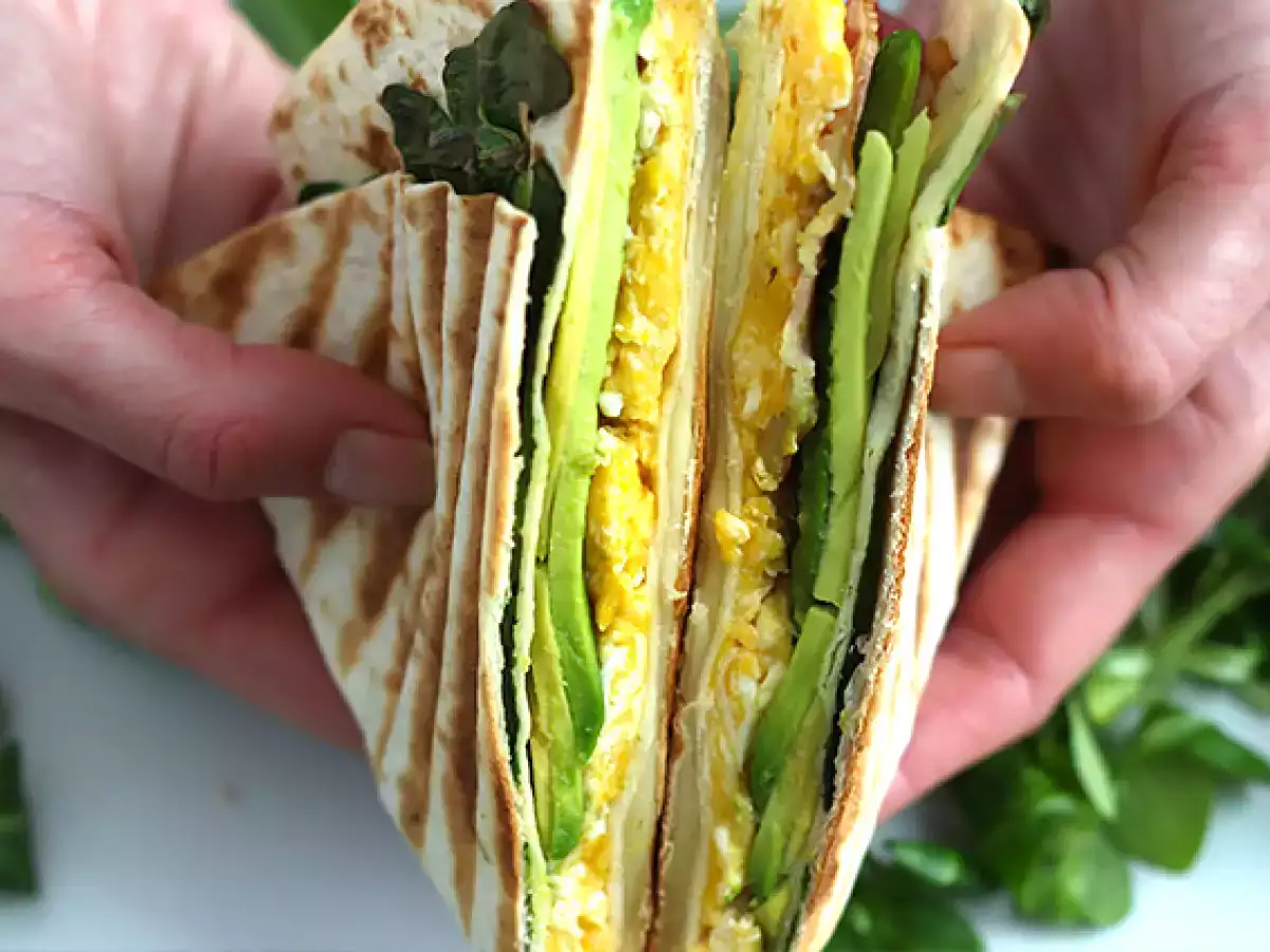 Brunssityylinen paahdettu wrap - Tortilla Wrap Hack - kuva 5