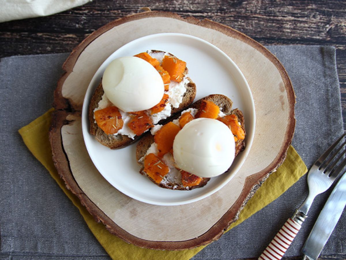 Butternut-ricotta- ja munavoileivät - kuva 4