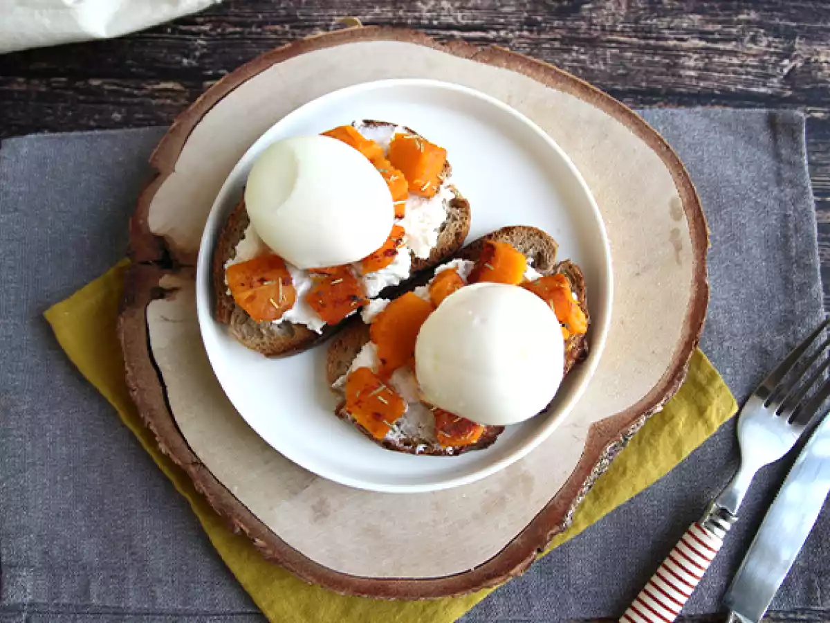 Butternut-ricotta- ja munavoileivät - kuva 4