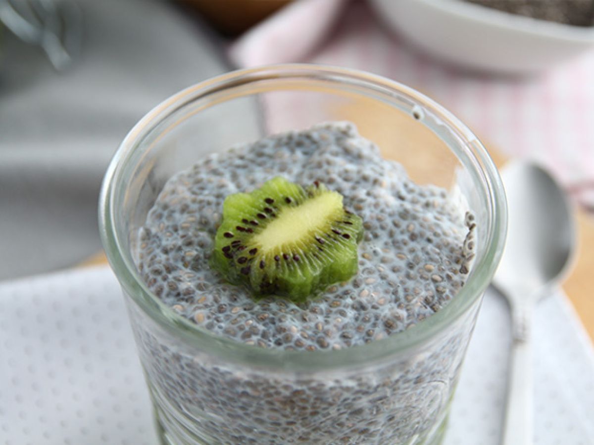 Chia-siemenvanukas kiivin kanssa - kuva 4