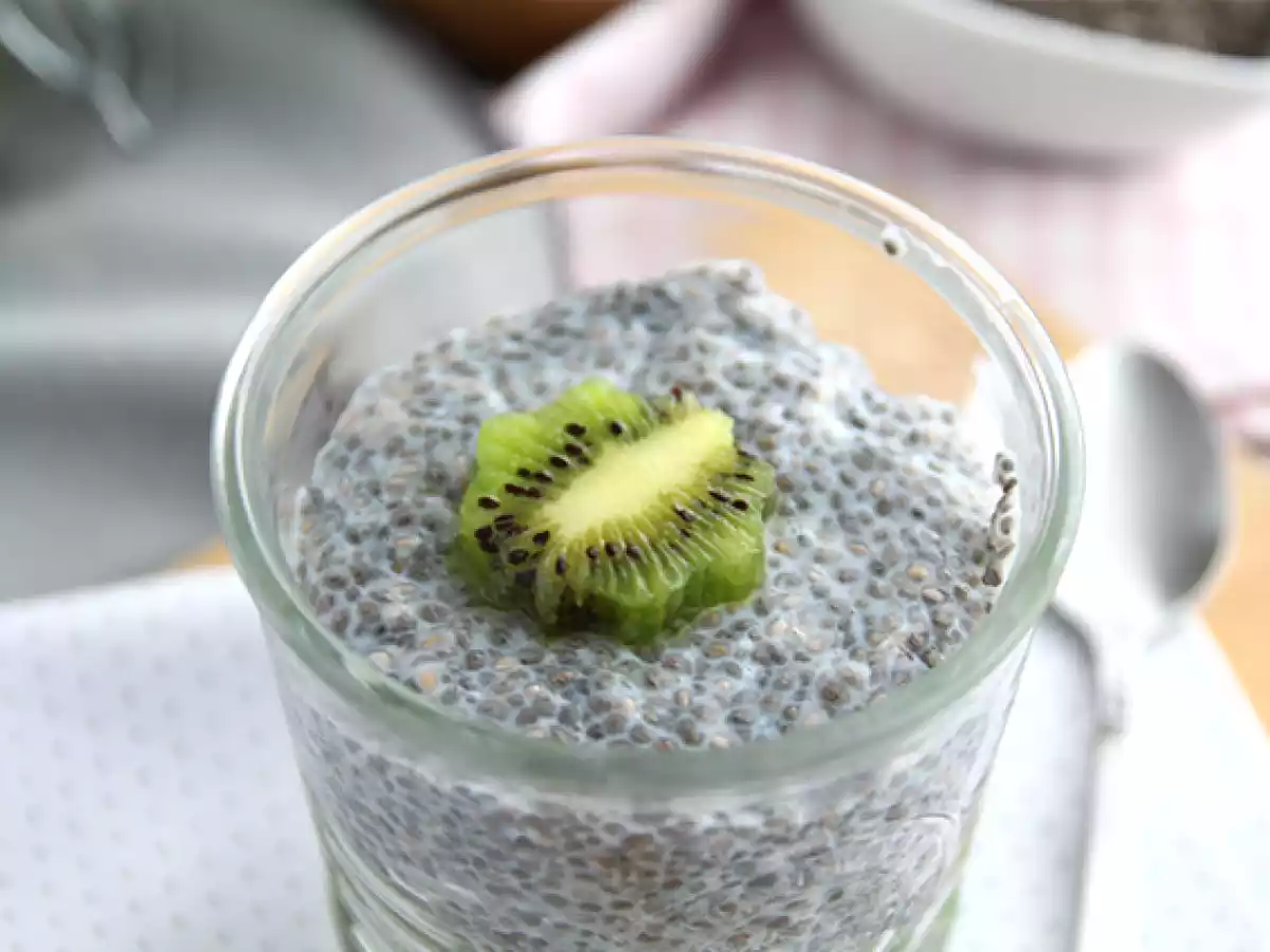 Chia-siemenvanukas kiivin kanssa - kuva 4