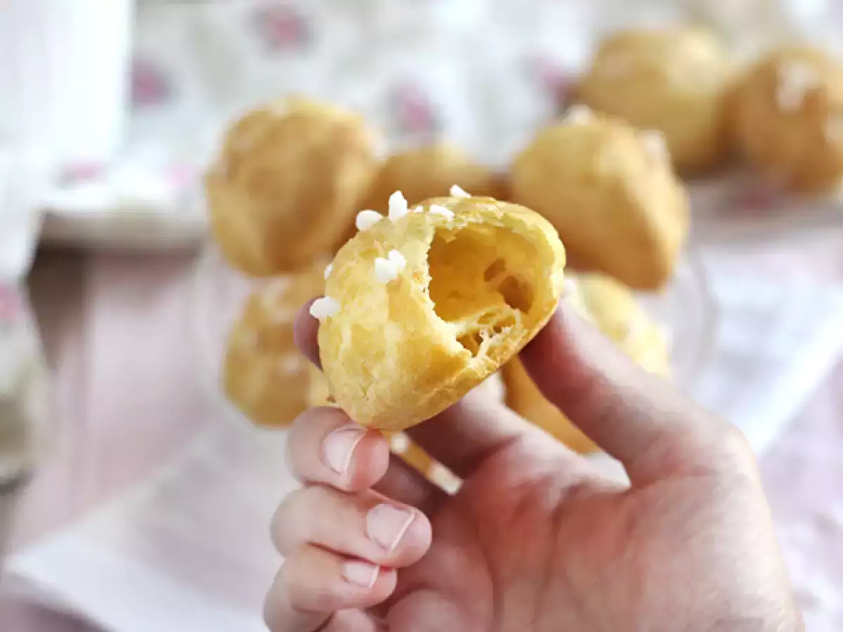 Chouquettes – ranskalaiset tuulihatut helmisokerilla - kuva 2