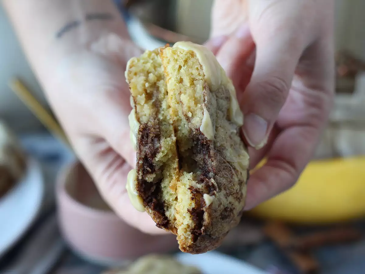 Cinnamon roll -keksit – pehmeät ja rapeat kanelikeksit - kuva 3