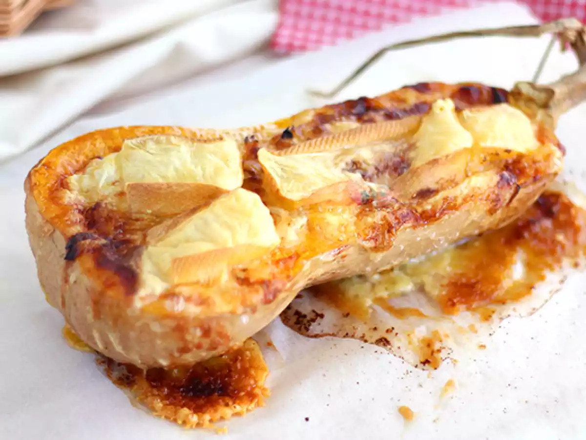 Courgiflette - Butternut-kurpitsa tartiflette-tyyliin - kuva 2