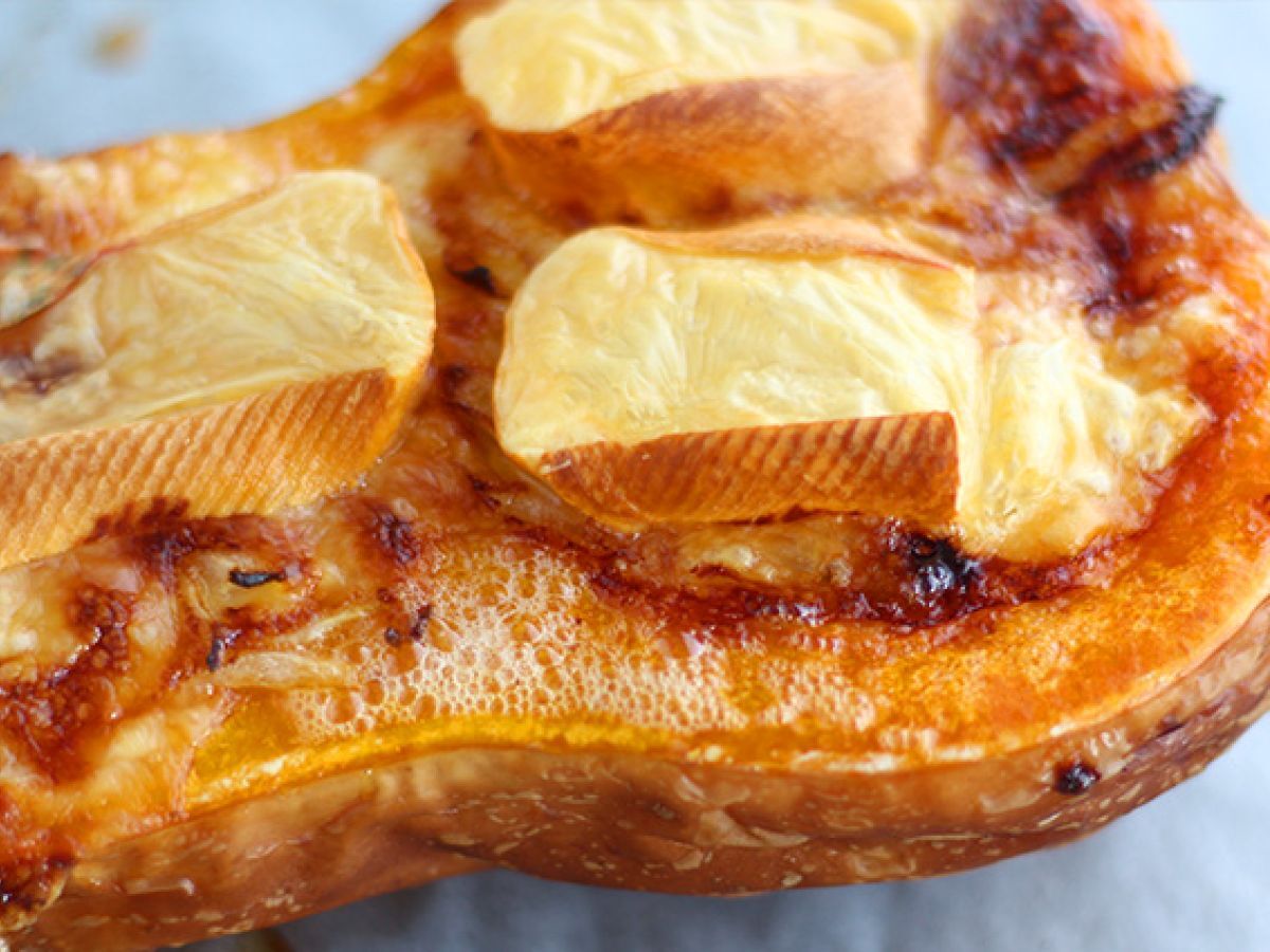 Courgiflette - Butternut-kurpitsa tartiflette-tyyliin - kuva 3