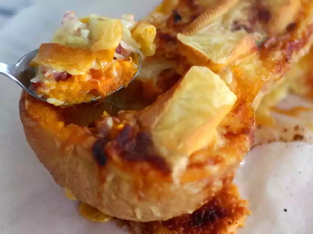 Courgiflette - Butternut-kurpitsa tartiflette-tyyliin - kuva 4