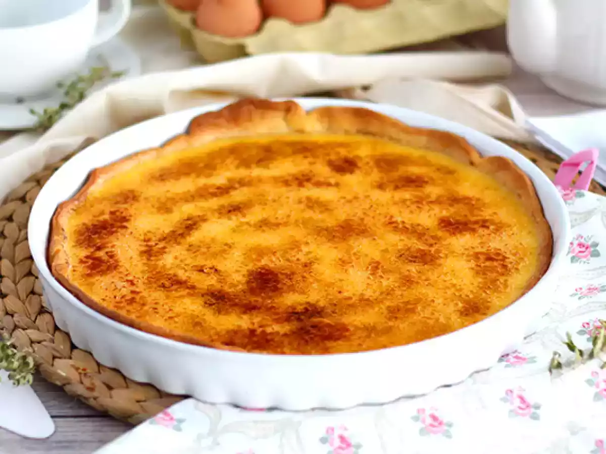 Crème brûlée -torttu, hienostunut jälkiruoka askel askeleelta