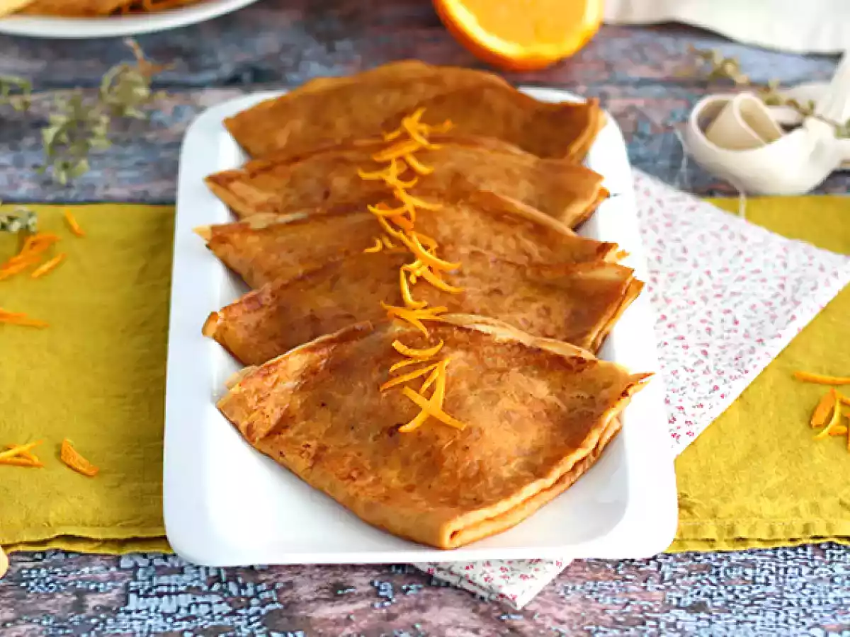 Crêpes Suzette, perinteinen resepti
