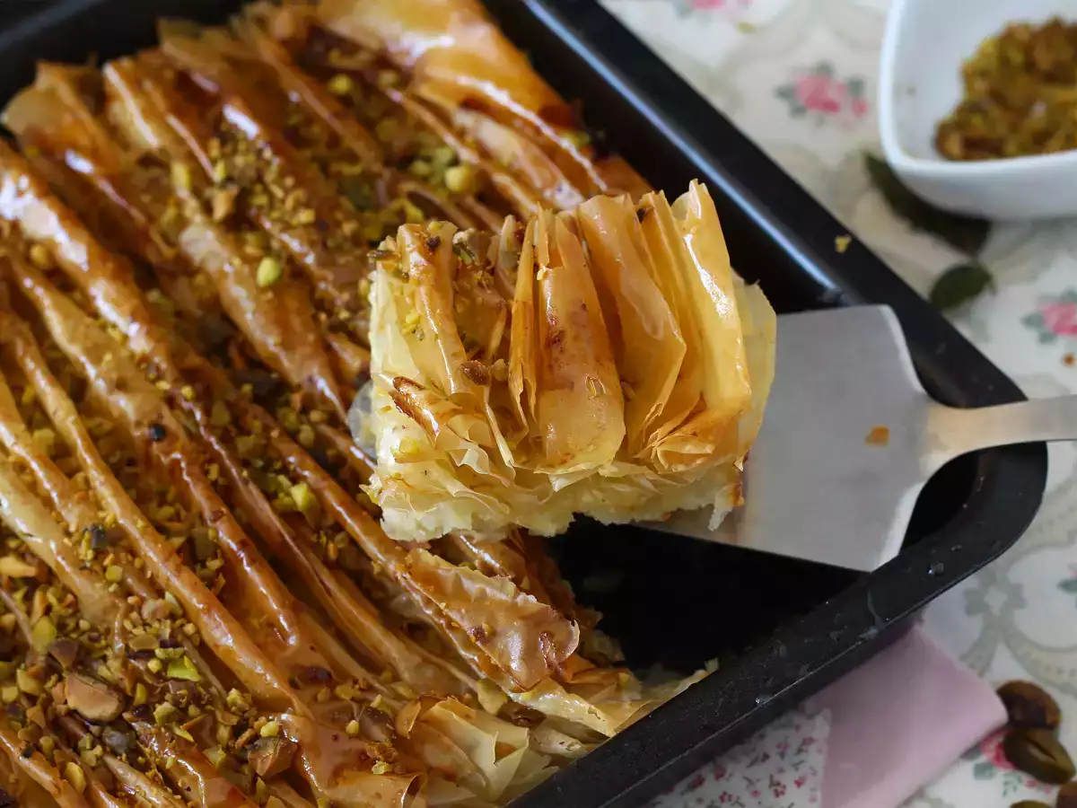 Crinkle-kakku – superrapeaa kakkua helposti, turkkilainen Laz börek - kuva 4