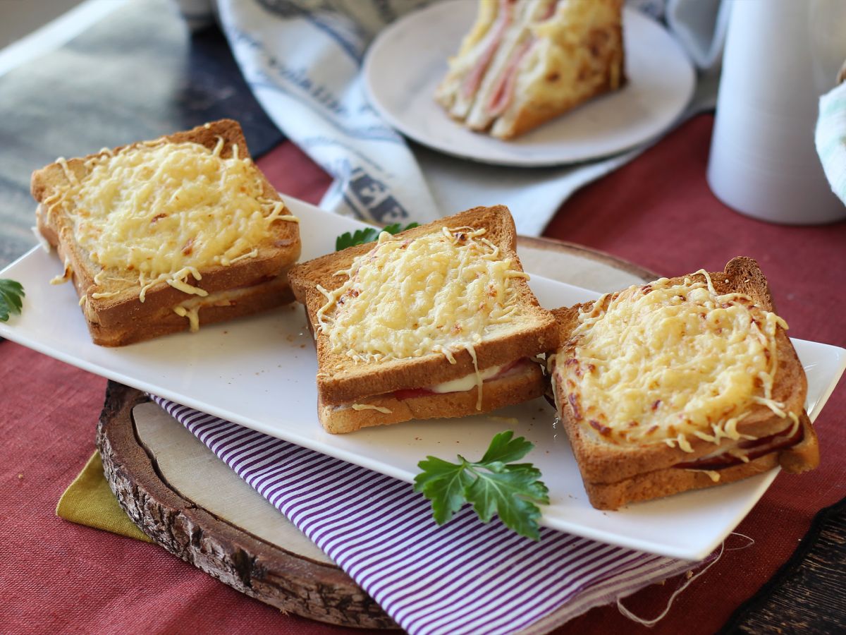 Croque monsieur Air Fryerilla