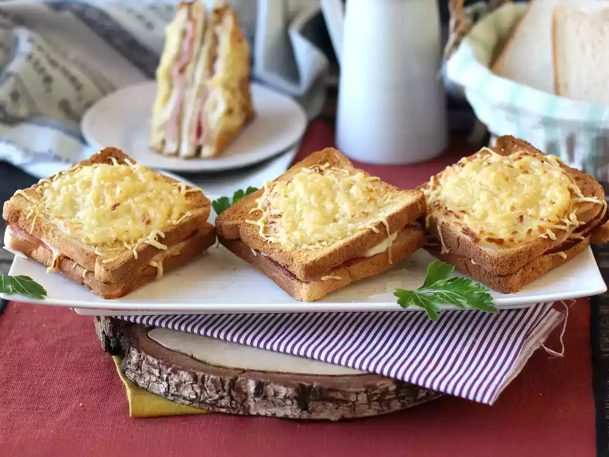 Croque monsieur Air Fryerilla - kuva 4