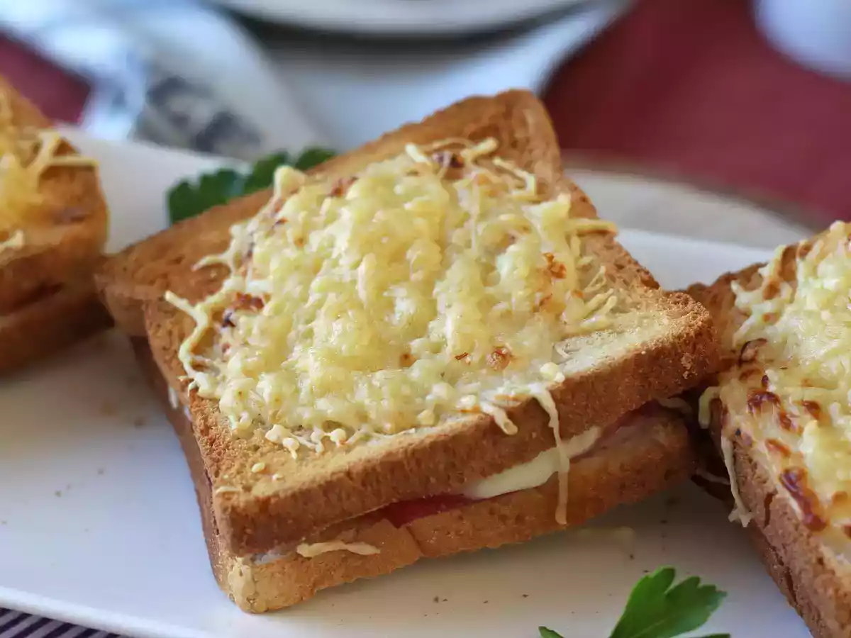 Croque monsieur Air Fryerilla - kuva 5