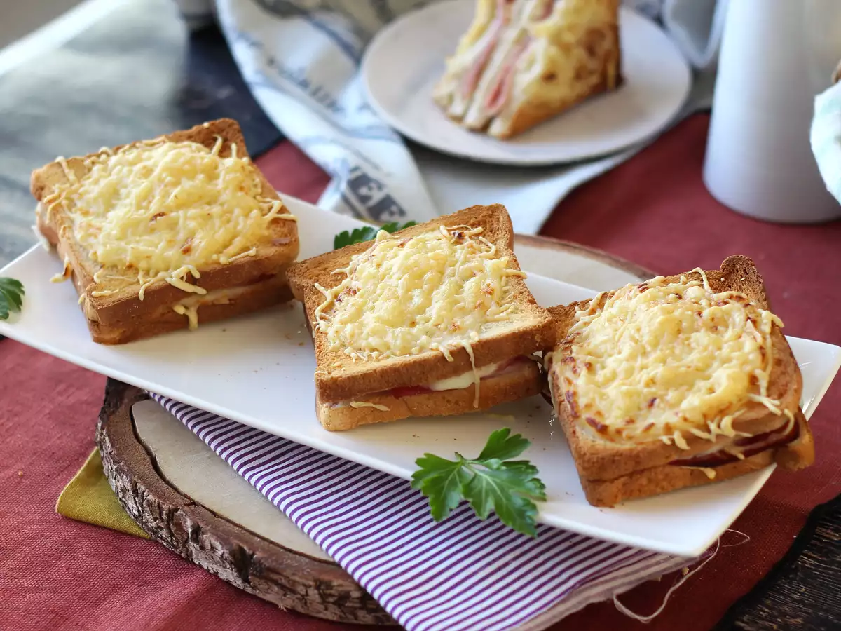Croque monsieur Airfryerissa