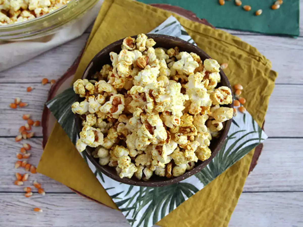 Curry-popcornit - kuva 2