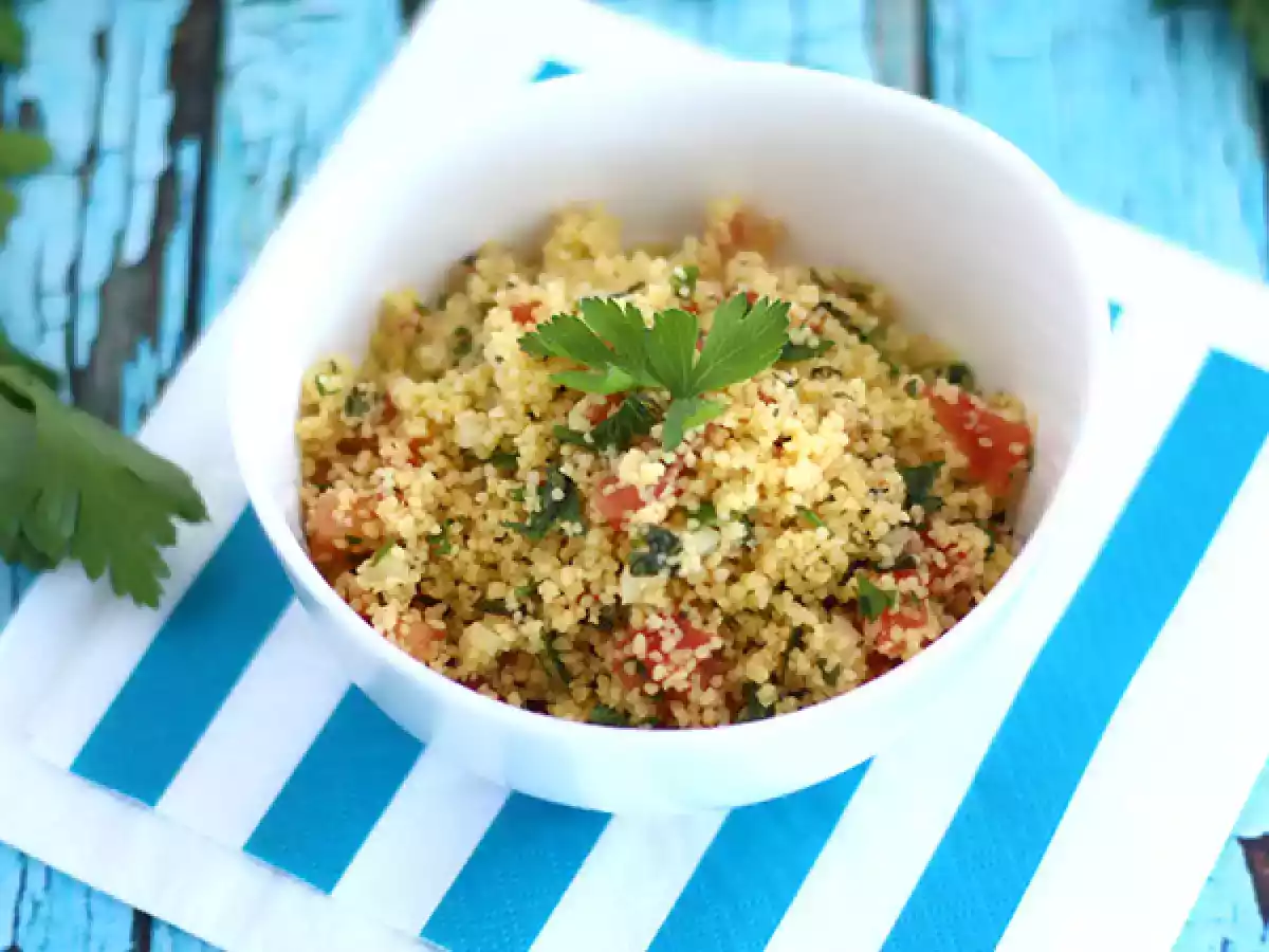 Erittäin helppo itämainen tabbouleh