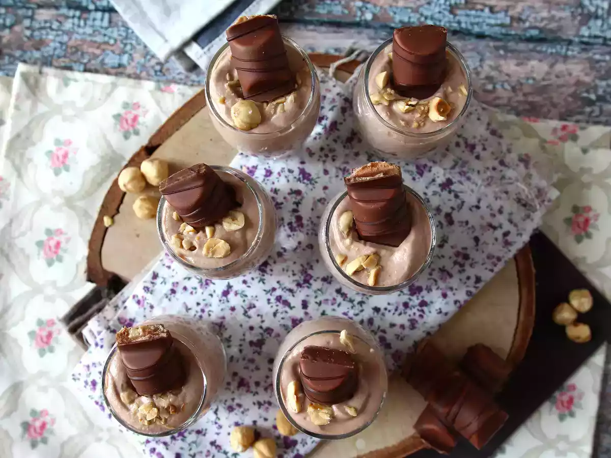 Erittäin herkulliset Kinder Bueno -verrines ilman paistamista - kuva 4