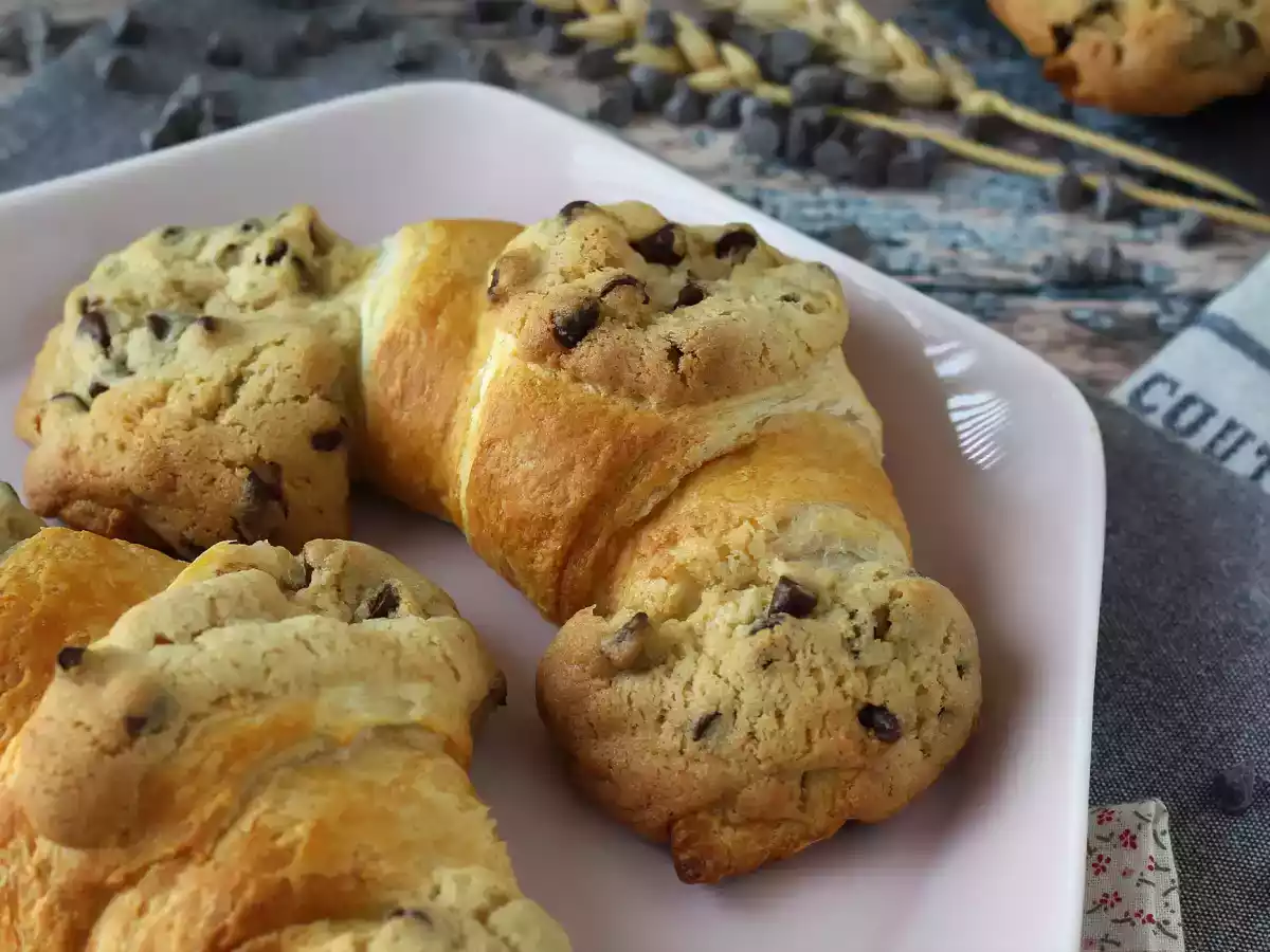 Erittäin herkullisia, superhelppoja crookies. Täydellinen yhdistelmä croissantteja ja keksejä! - kuva 2
