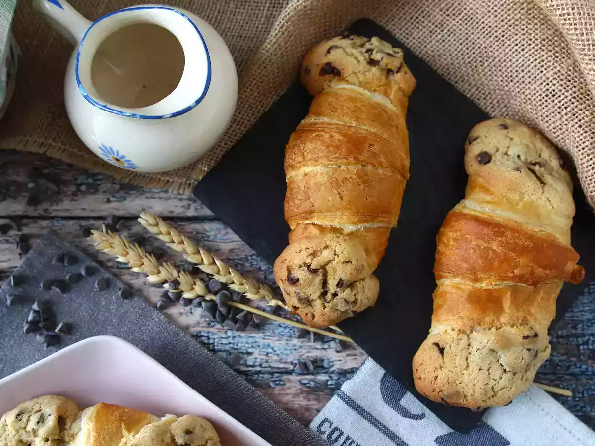 Erittäin herkullisia, superhelppoja crookies. Täydellinen yhdistelmä croissantteja ja keksejä! - kuva 3