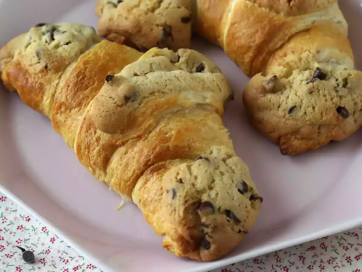 Erittäin herkullisia, superhelppoja crookies. Täydellinen yhdistelmä croissantteja ja keksejä! - kuva 6