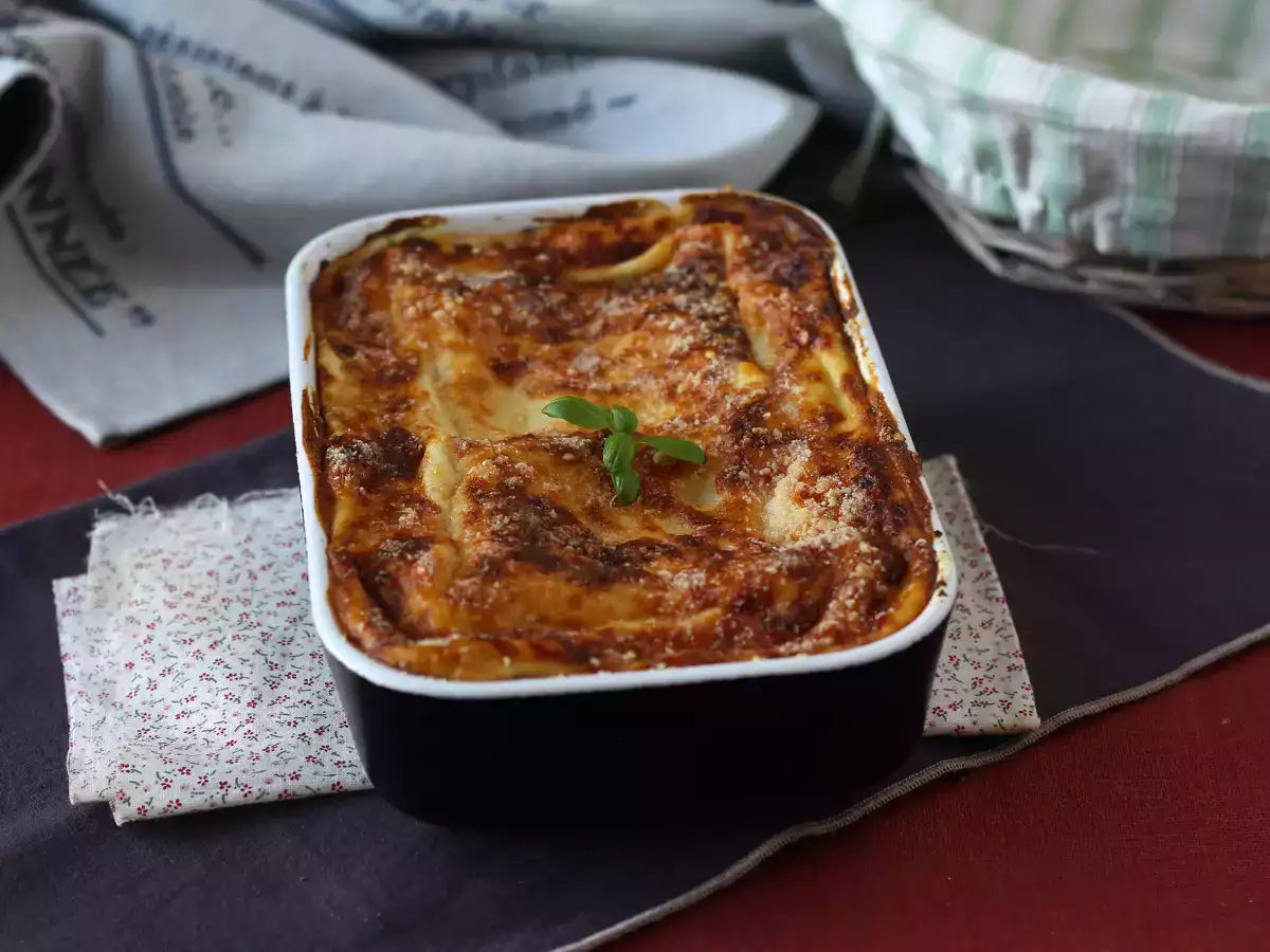 Erittäin sulavaa ricotta- ja pinaattilasagnea - kuva 2