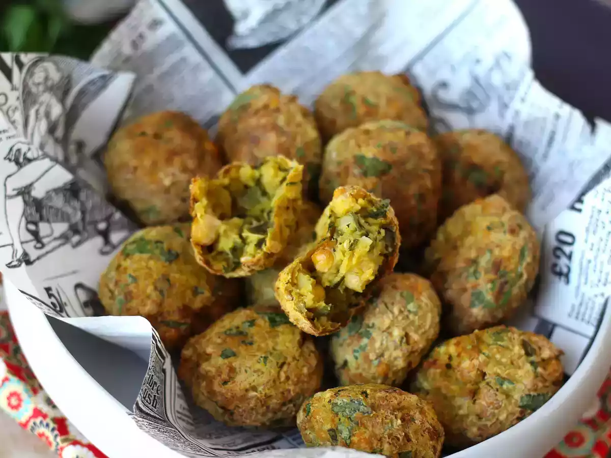 Falafelit Air Fryerissa: rapeita tuloksia ilman paistamista! - kuva 2