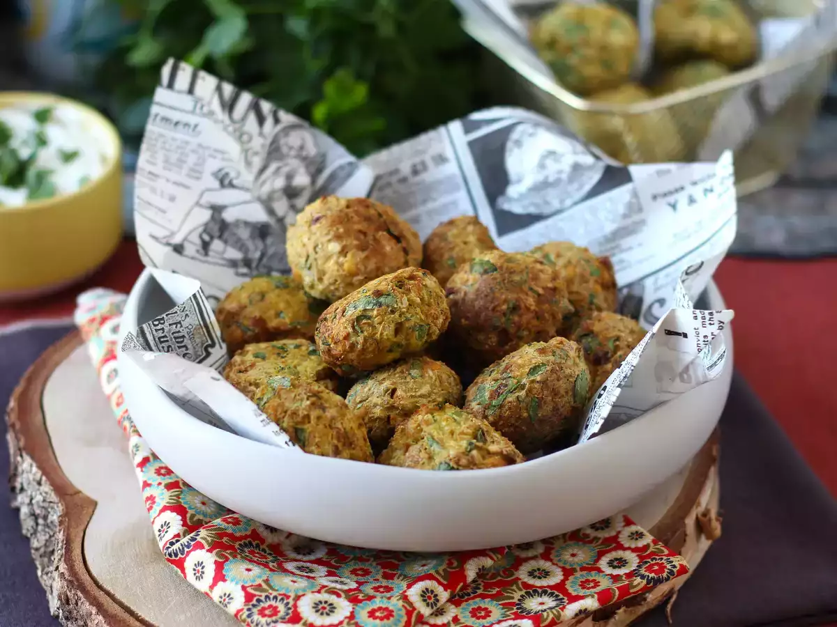 Falafelit airfryerissa – rapeita falafeleja ilman uppopaistamista! - kuva 4