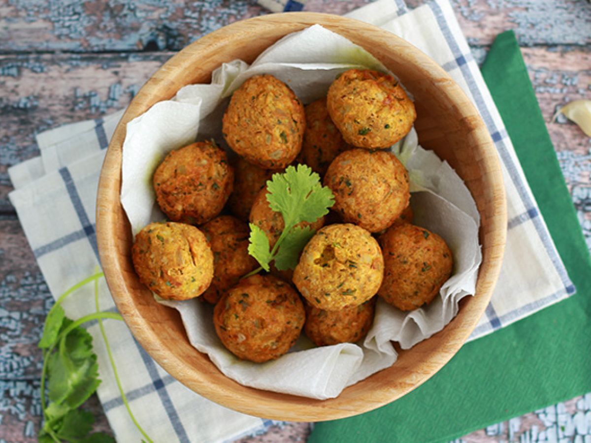 Falafelit, helppo ja nopea resepti