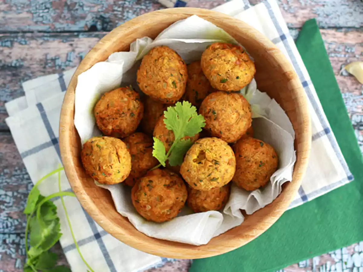 Falafelit, helppo ja nopea resepti