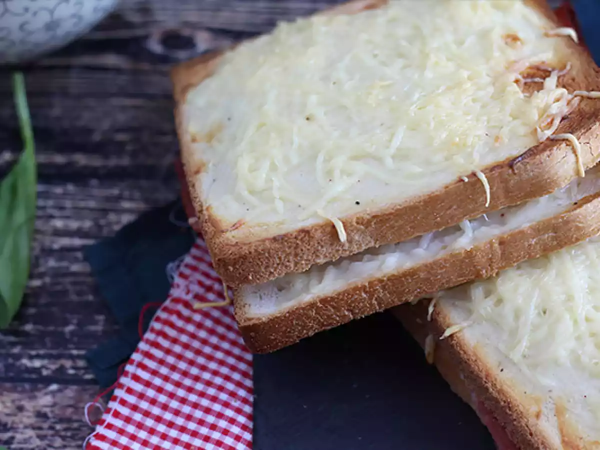 Gourmet croque-monsieur béchamel-kastikkeella - kuva 5
