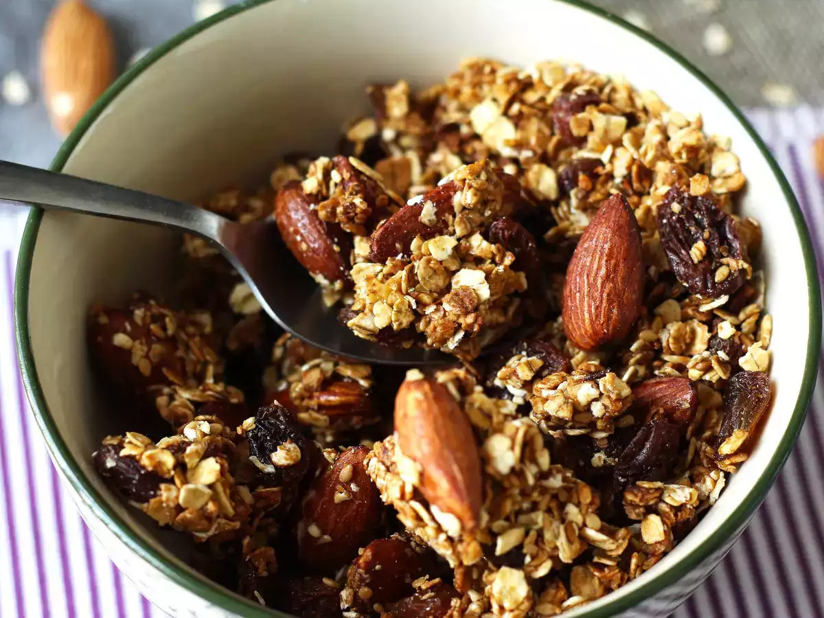Granola express airfryer, rapeuttaa aamiaisenne