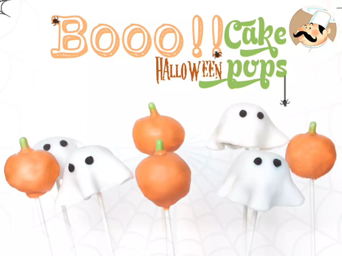 Halloween-cake pops