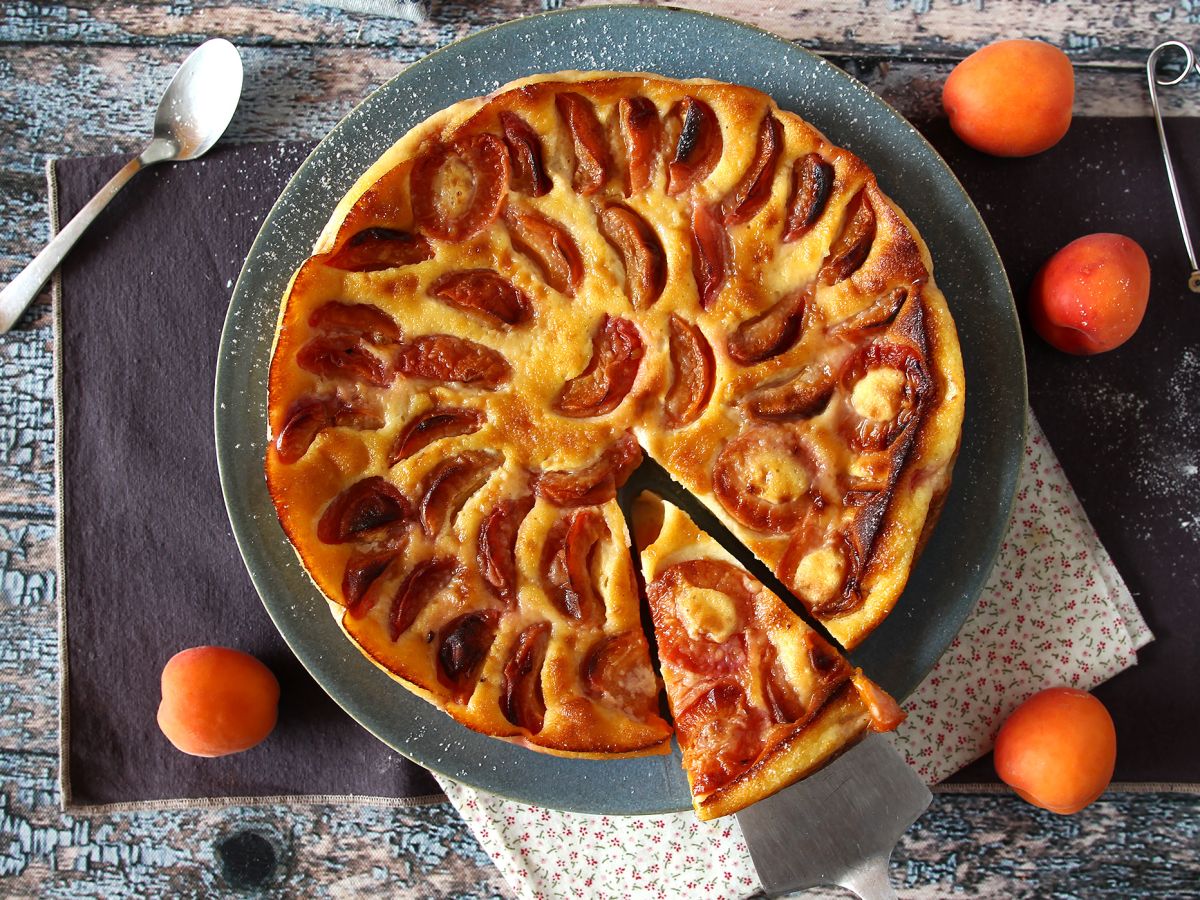 Helppo aprikoosin clafoutis - kuva 2