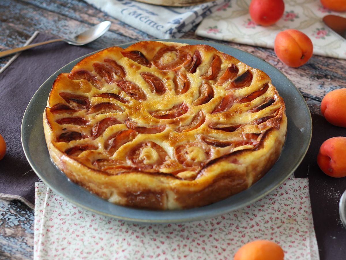 Helppo aprikoosin clafoutis - kuva 3