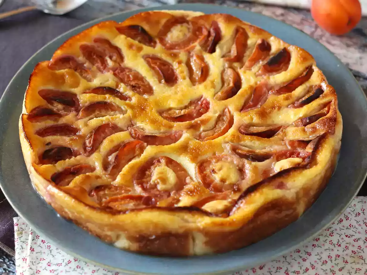 Helppo aprikoosin clafoutis - kuva 5