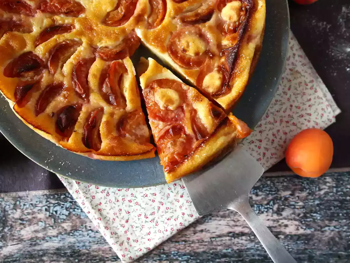 Helppo aprikoosin clafoutis - kuva 6