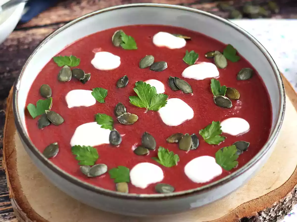 Helppo ja värikäs punajuurikeitto - kuva 3