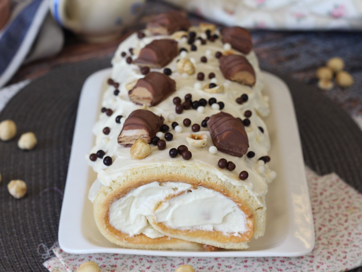 Helppo Kinder Bueno -kakku, täydellinen syntymäpäiväkakuksi tai joulubucheksi! - kuva 6