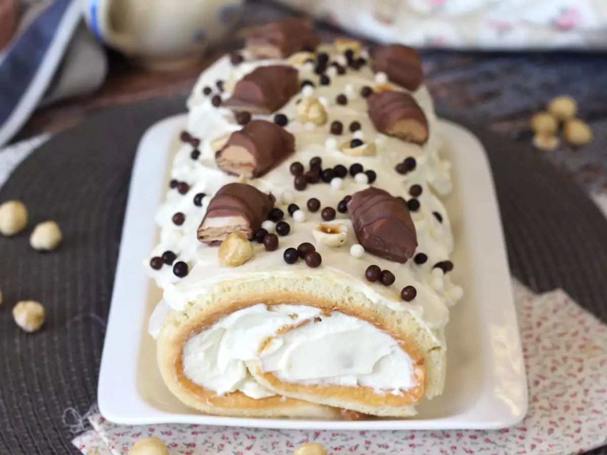 Helppo Kinder Bueno -kakku, täydellinen syntymäpäiväkakuksi tai joulubucheksi! - kuva 6