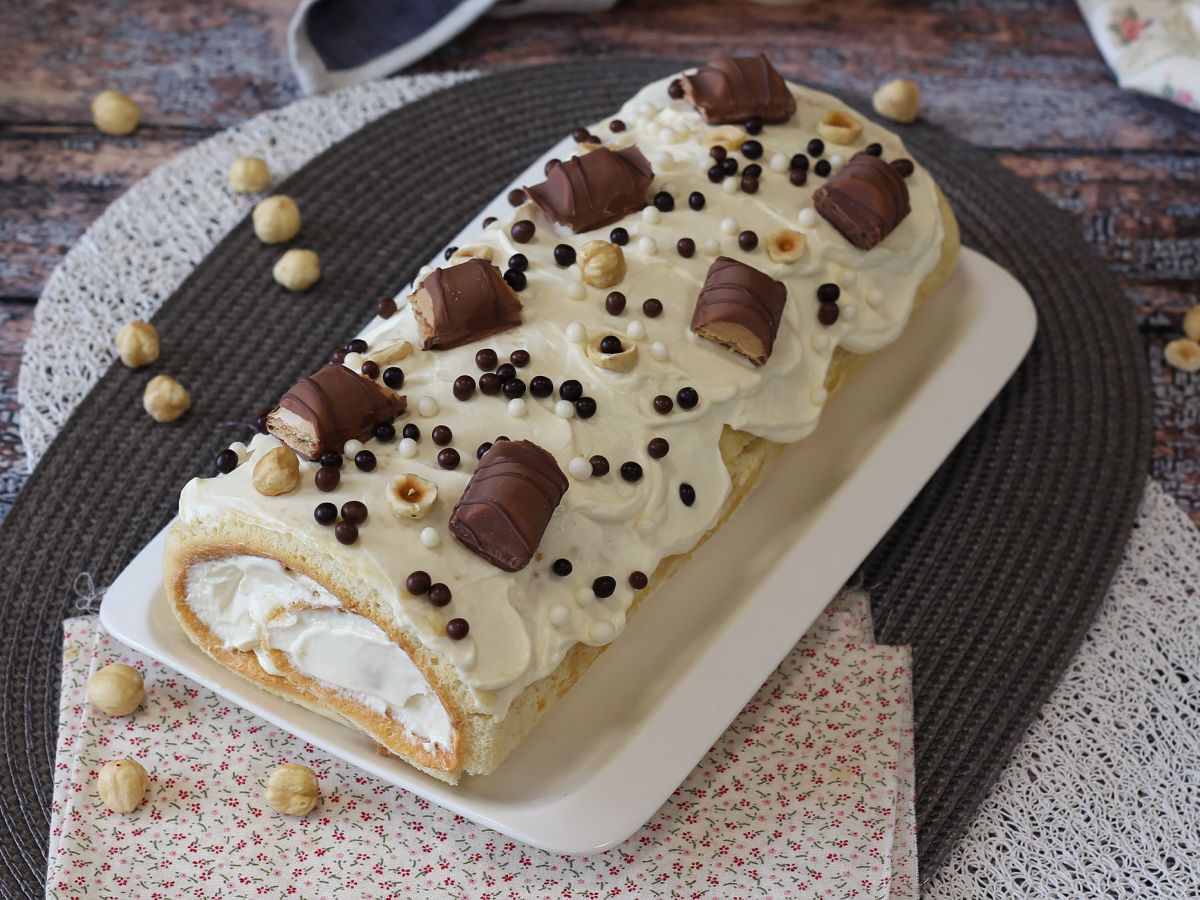 Helppo Kinder Bueno -kakku, täydellinen syntymäpäiväkakuksi tai joulubucheksi! - kuva 8