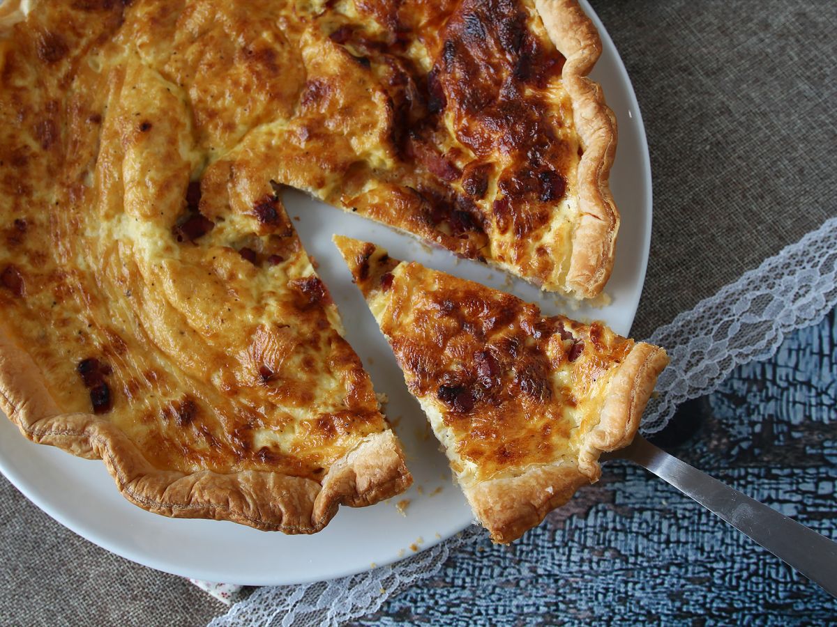Helppo kotitekoinen quiche lorraine -resepti - kuva 2