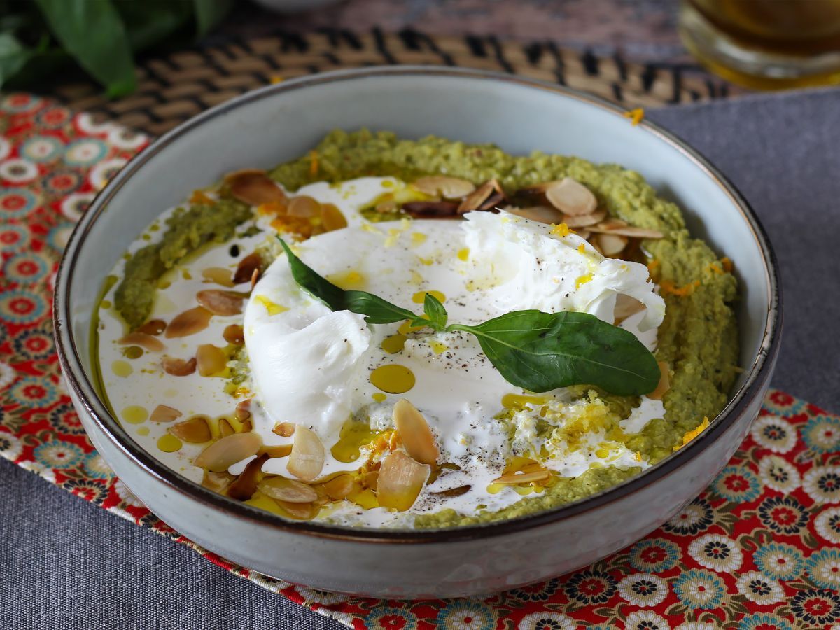 Hernelevite: täydellinen kermaisen burrata-juuston kanssa - kuva 4