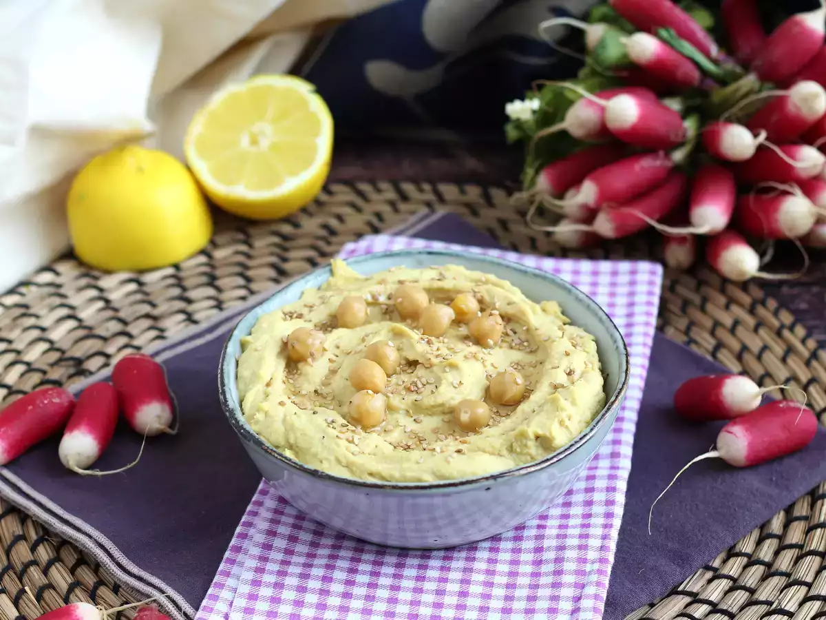 Hummus säilötyllä sitruunalla – herkullisen hienostunut maku - kuva 3
