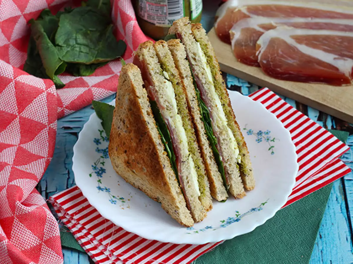 Italialainen club sandwich - kuva 2