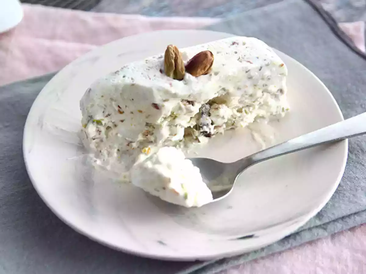 Jäädytetty nougat (resepti yksityiskohtaisesti ja videolla) - kuva 3