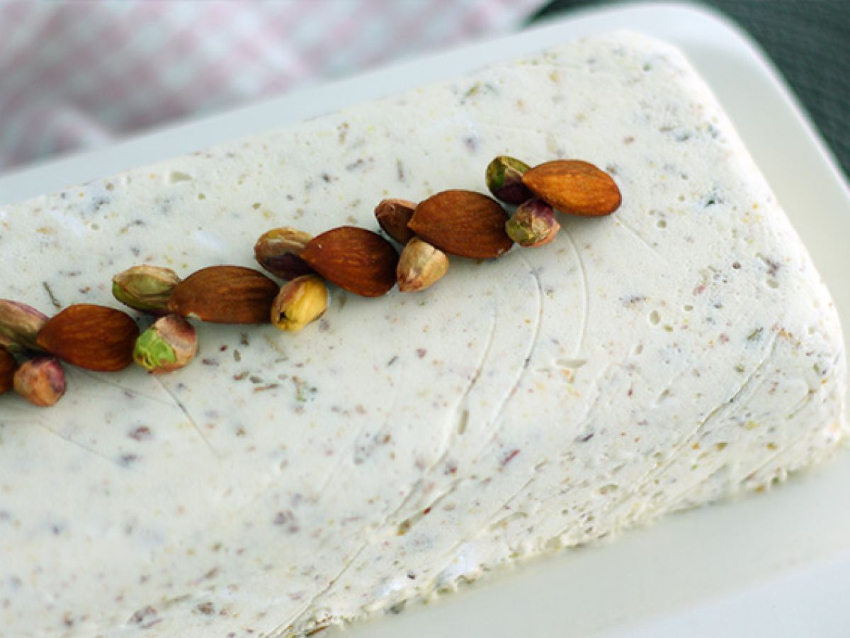 Jäädytetty nougat (resepti yksityiskohtaisesti ja videolla) - kuva 4