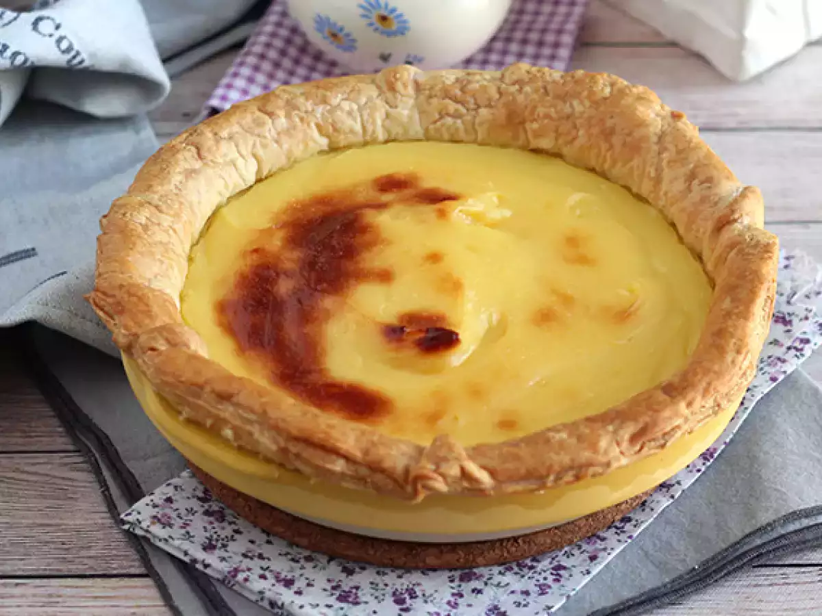 Jättimäinen pastel de nata