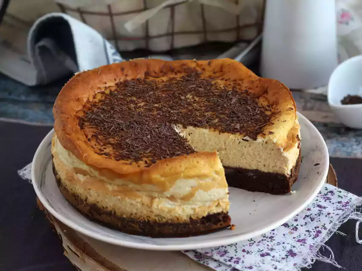 Juustokakku-brownie, yllättävä yhdistelmä, joka ilahduttaa makunystyröitäsi! - kuva 5
