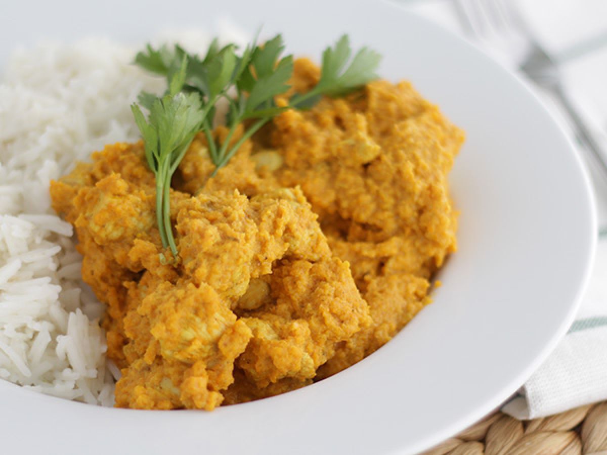 Kana-curry kookosmaidon kanssa - kuva 2